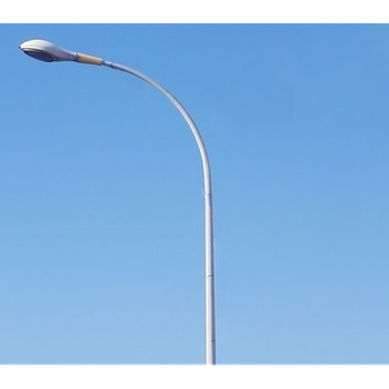 Poste Curvo Simples com Base Poste Curvo Simples com Base